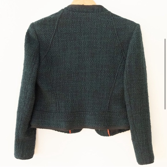 Ted Baker Langley Pebelle Boucle Jacket Size 0 - Picture 6 of 9